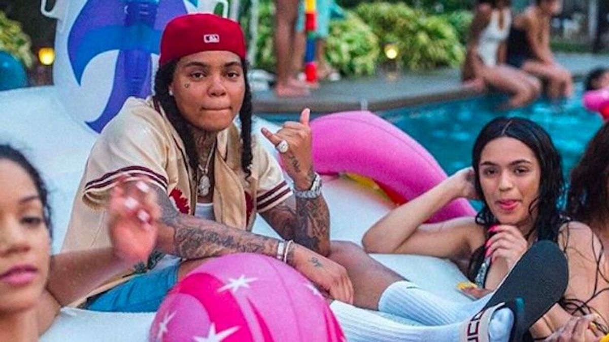 Young M.A, PettyWap, pool party