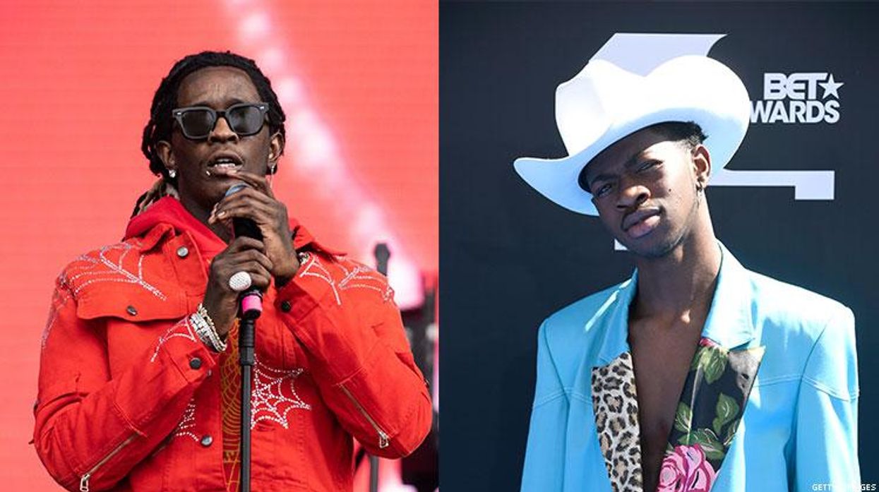 Young Thug Thinks Lil Nas X Should Have Stayed in the Closet