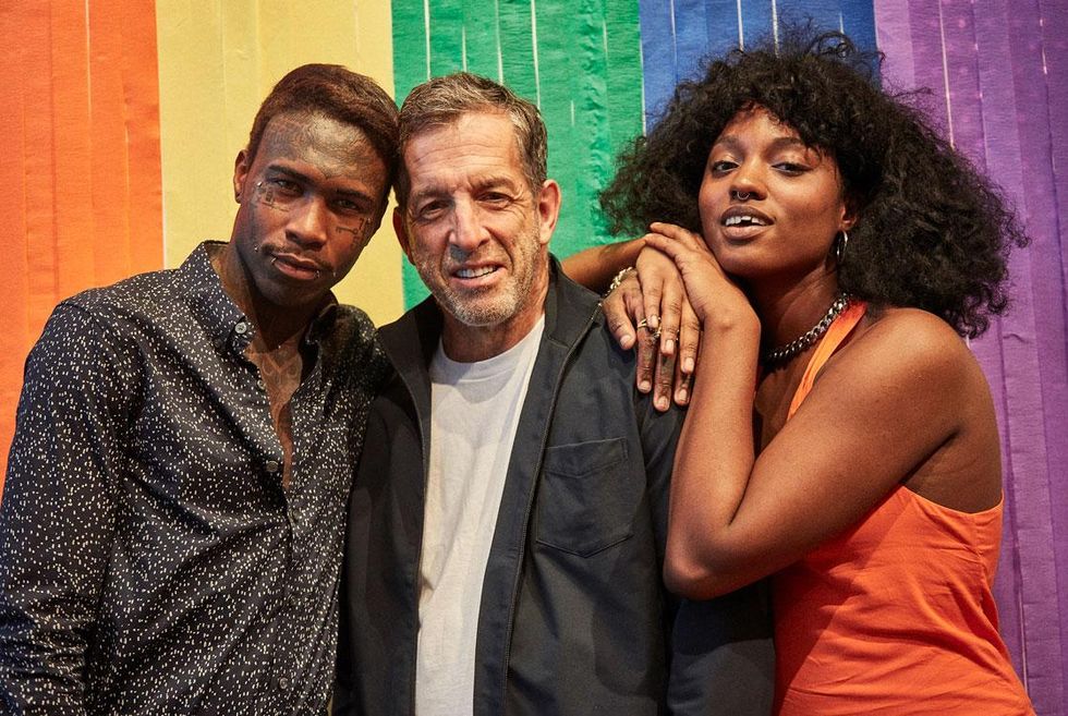 Yves Mathieu, Kenneth Cole & Gabrielle Richardson