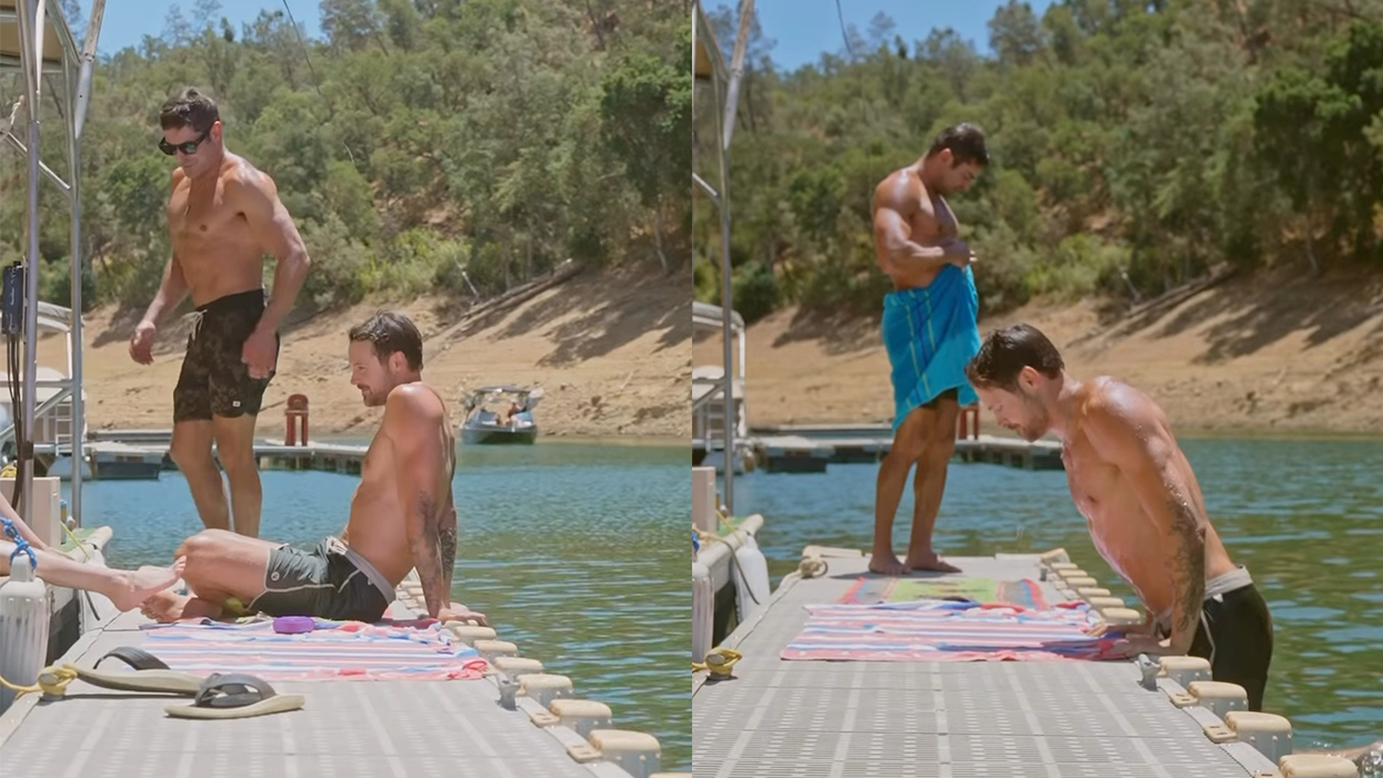 Zac & Dylan Efron just turned a casual lake day into the thirst trap of the summer
