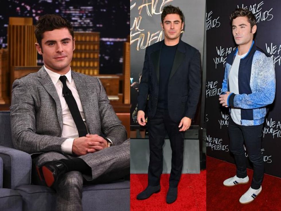 Zac Efron style best dressed jacket suit