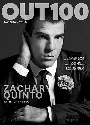 Zachary Quinto cover