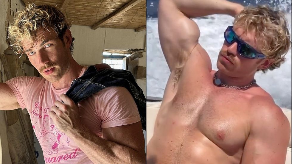 Zane Phillips for Dsquared2