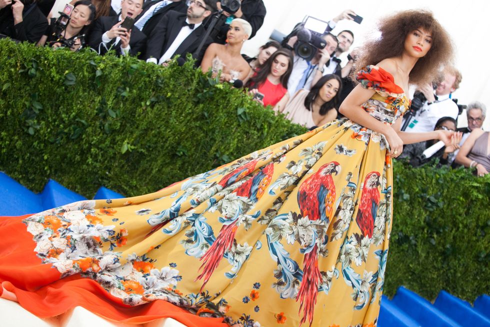 Zendaya met gala red carpet 2017