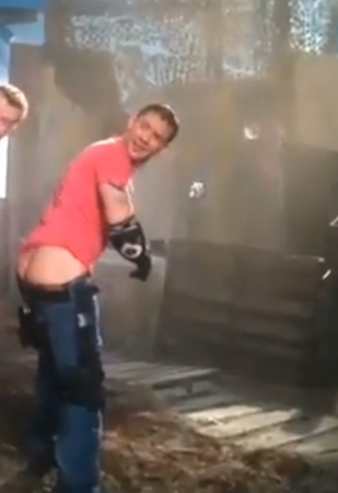 Tom Hardy Drops His Pants, Takes A Shot In The Ass