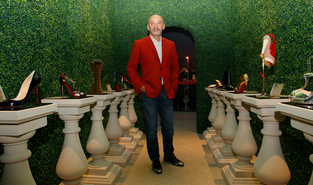 Christian Louboutin Steps Out in the &quot;Gareth&quot; Shoe, Named After Rugby Player Gareth Thomas