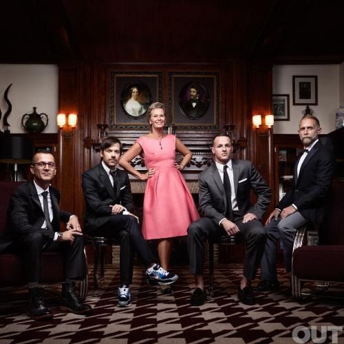 Steven Kolb, Antonio Azzuolo, Efva Attling, Alejandro Ingelmo, Philip Crangi