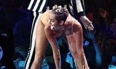 Miley Cyrus Twerking On...Beetlejuice?