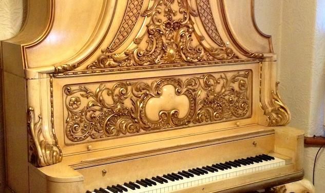 A Liberace Piano Up for Auction
