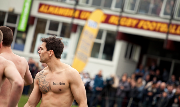 Naked Rugby and Sweet Art in Dunedin, NZ
