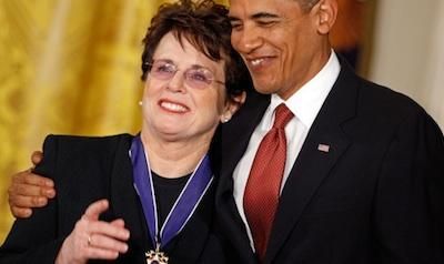 Obama Selects Billie Jean King for Sochi Delegation