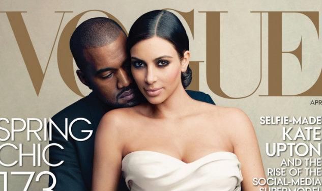 Kimye’s On The April Cover Of Vogue
