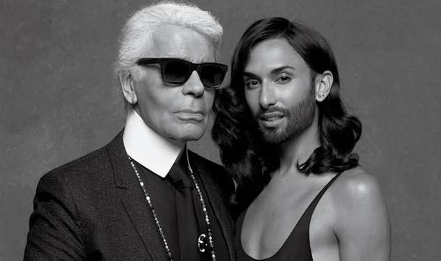 Conchita Wurst Gets the Karl Lagerfeld Treatment 