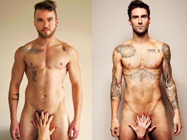 Why a Transgender Model Recreated That Nude Adam Levine Portrait. 
