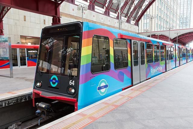 London Introduces Rainbow Train And Bridge