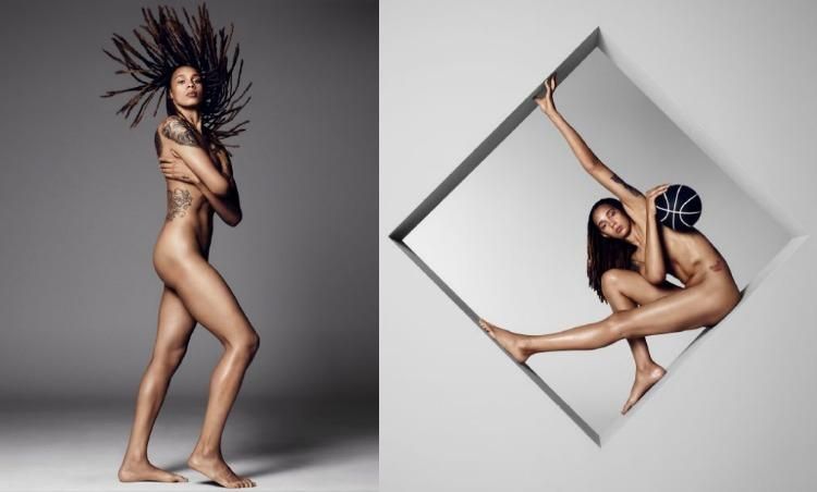 Brittney Griner Bares All for 'Body Issue' .