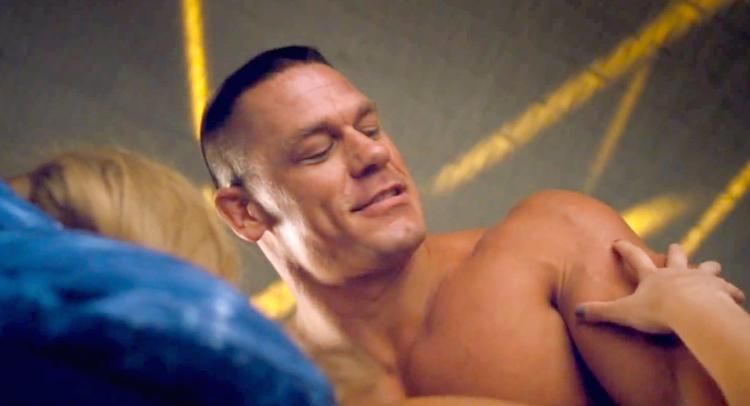 John Cena in Trainwreck starring Amy Schumer