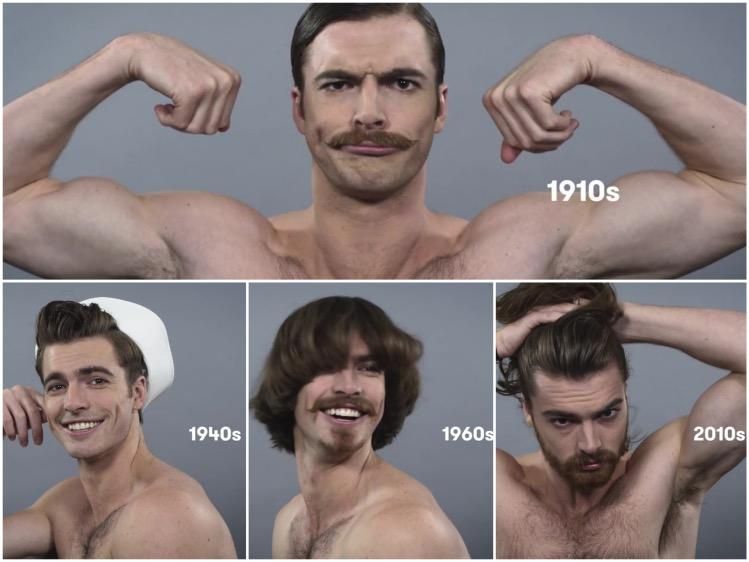 WATCH 100 Years Of Men s Hair In 90 Seconds watch-100-years-of-men-s-hair-in-90-seconds