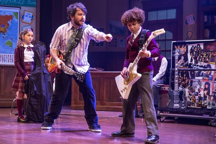 School of Rock musical on Broadway