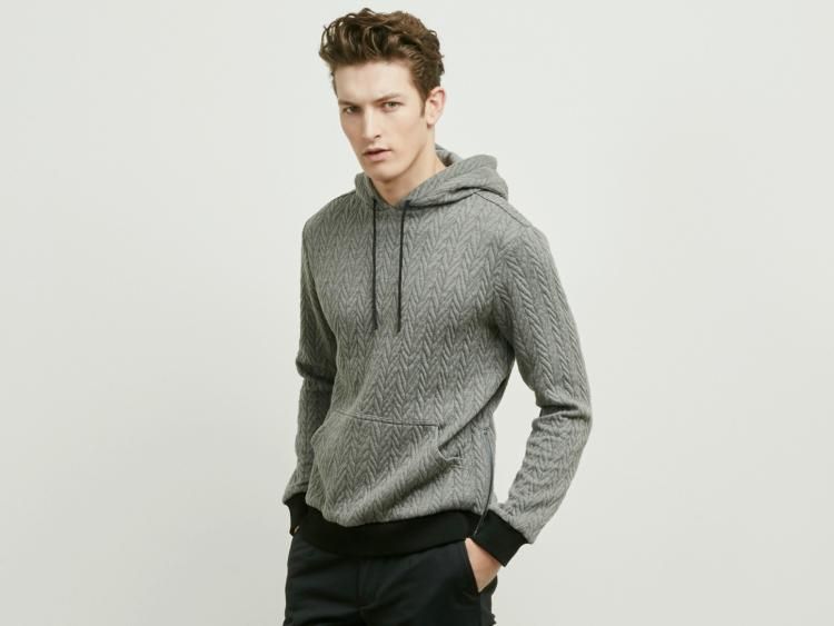 Daily Crush: Quilted Hoodie by Kenneth Cole