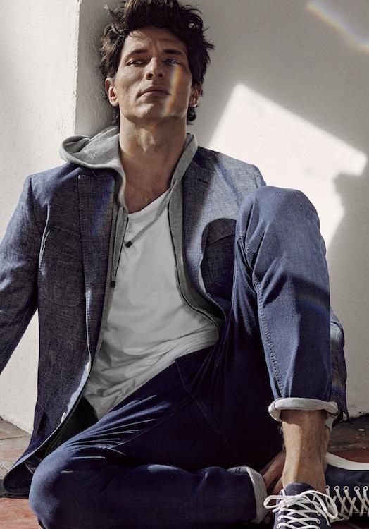 Model Watch: Andrés Velencoso Segura Sheds Layers in Massimo Dutti Lookbook