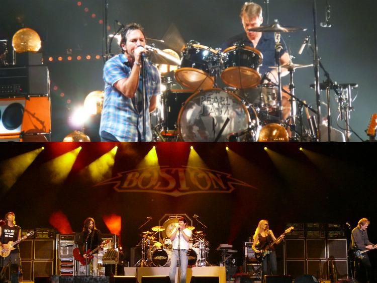 Pearl Jam & Boston