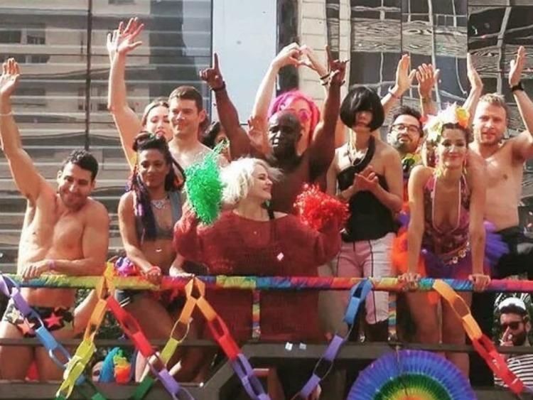 Sense8 Cast Does Sao Paulo Pride
