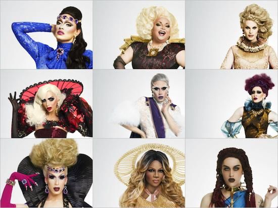 Season 7 Drag Race Cast