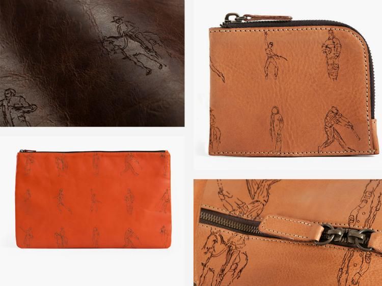 Richard Haines leather goods Moore and giles