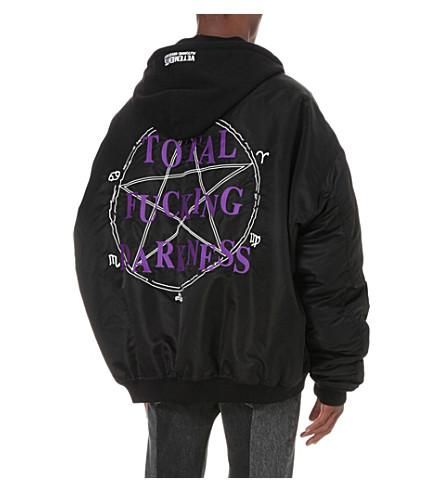 Daily Crush: Embroidered Shell Bomber 