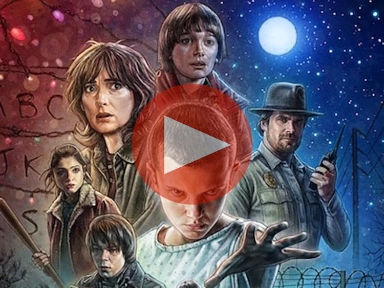 Haunting Synth Soundtrack of Stranger Things Coming Friday
