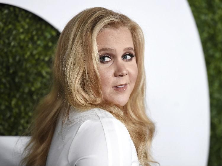 Amy Schumer Pulls Double Duty on the Kiss Cam at a Mets Game