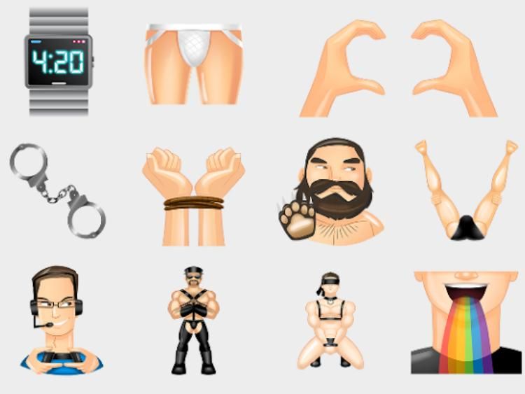 Grindr Launches Naughty Line of Emojis.