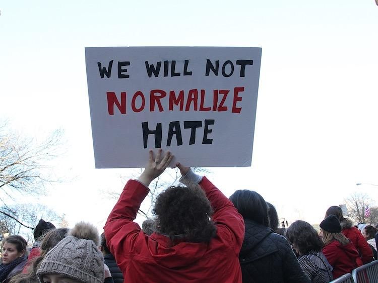normalize hate