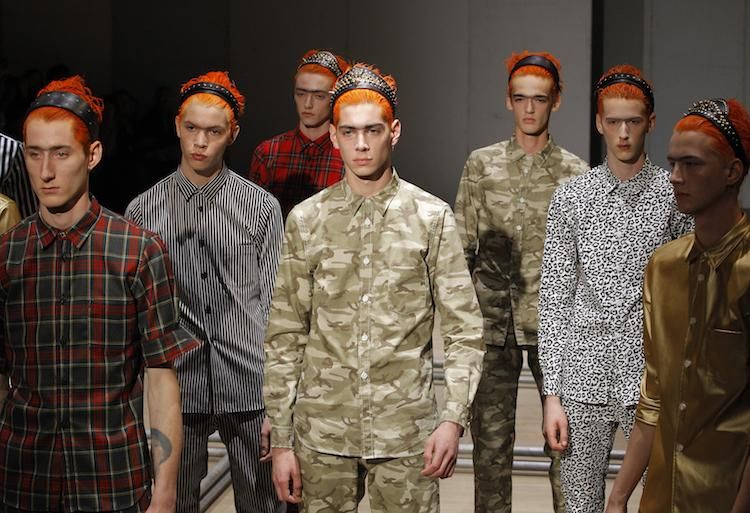 comme des garcons model