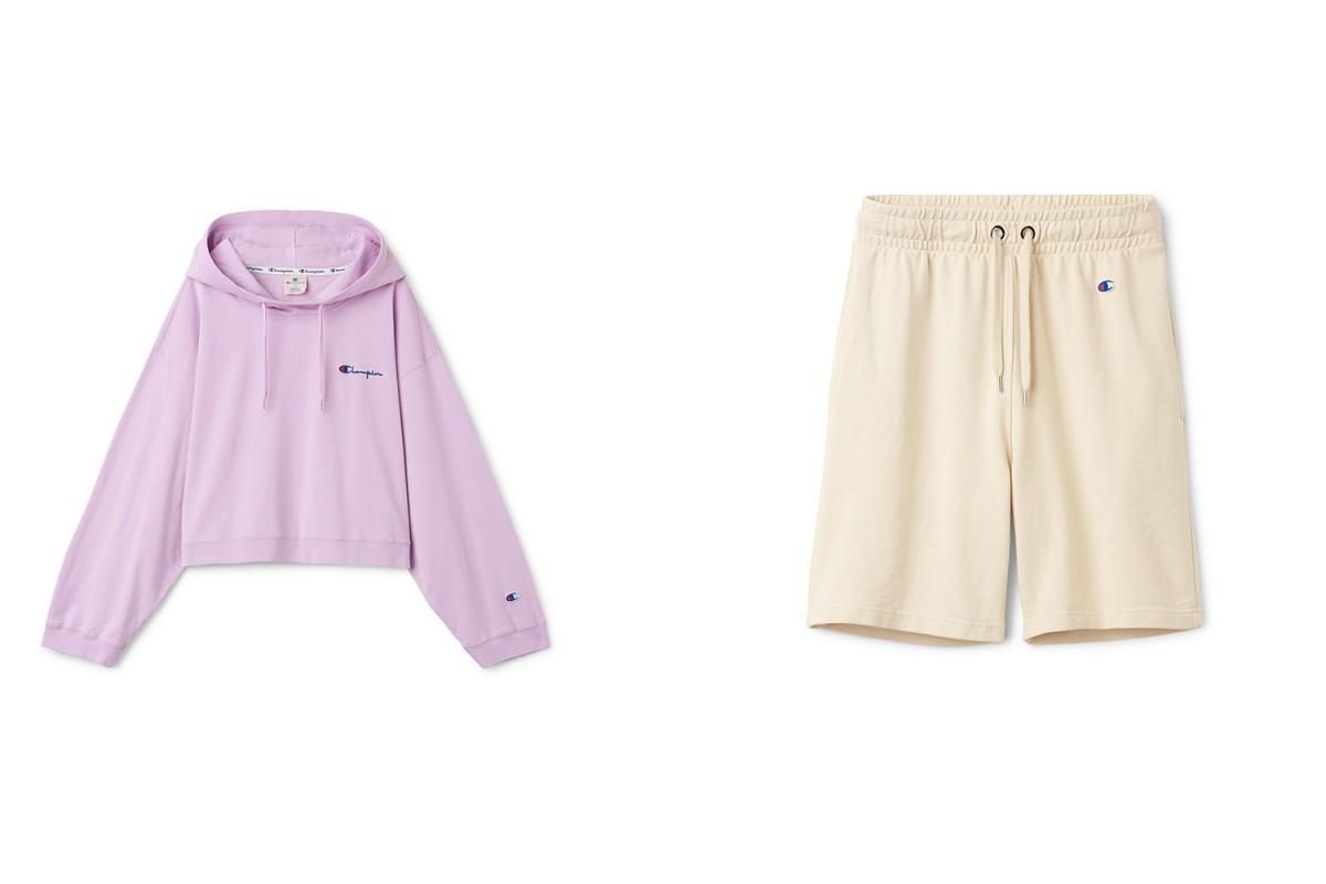 champion x weekday hoodie