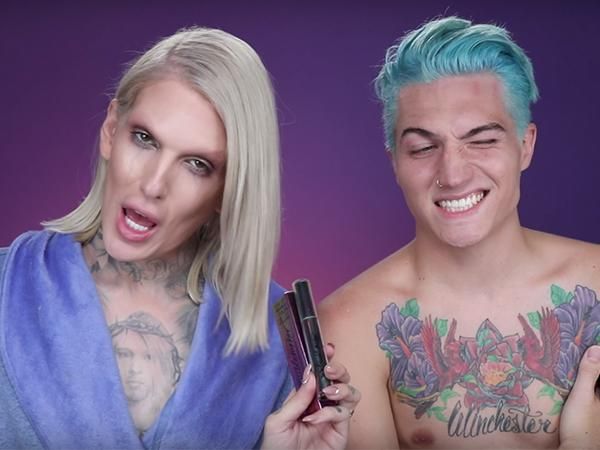 Jeffree Star Tests Makeup With Oral Sex. 