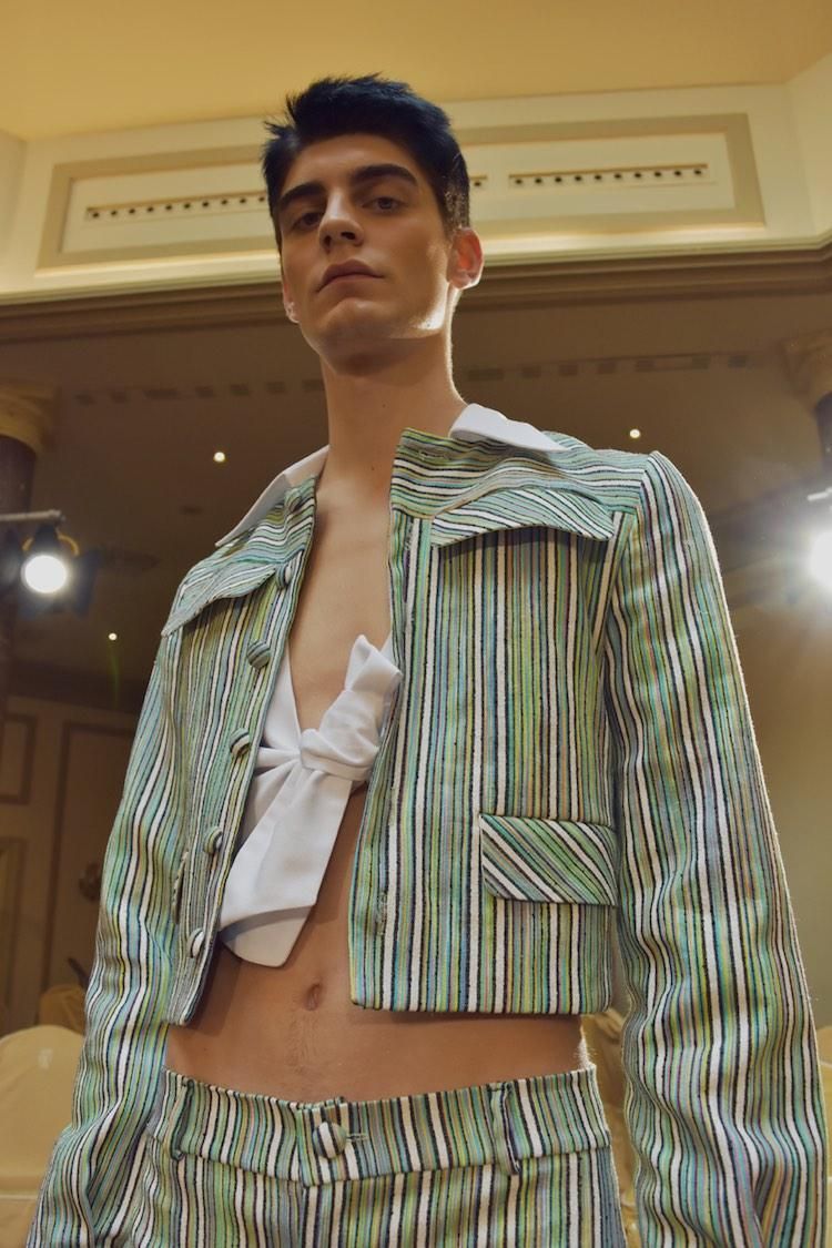 Gallery: Backstage at Palomo Spain's Extravagant Spring '18 Show