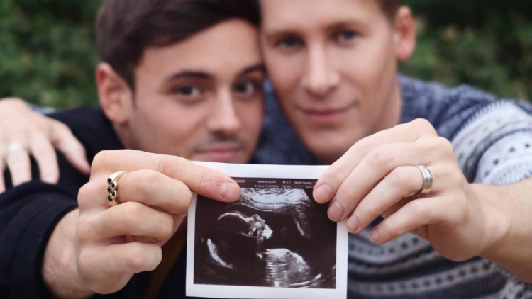Tom Daley & Dustin Lance Black Are New Dads