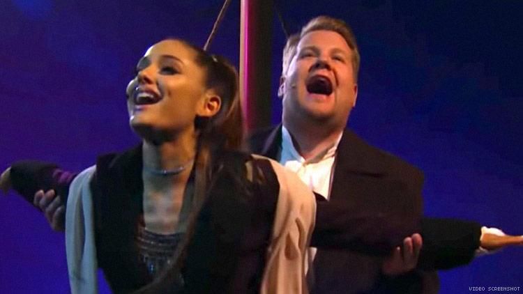 Watch Ariana Grande &amp; James Corden Turn &ldquo;Titanic&rdquo; into a Musical