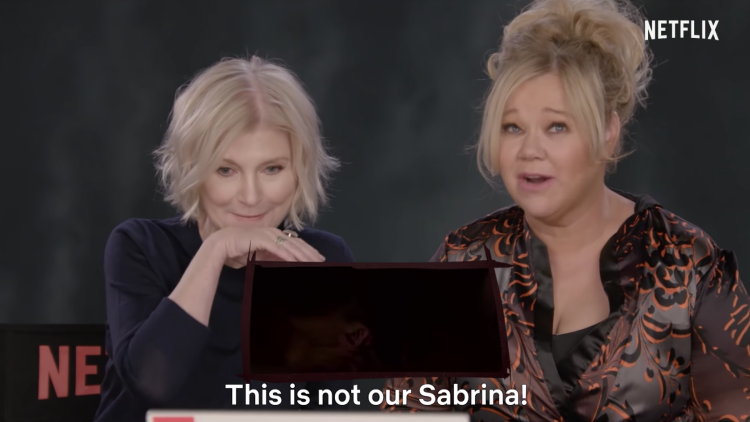 Sabrina teens react