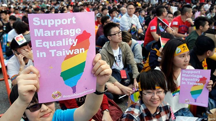 Taiwan same sex equality 