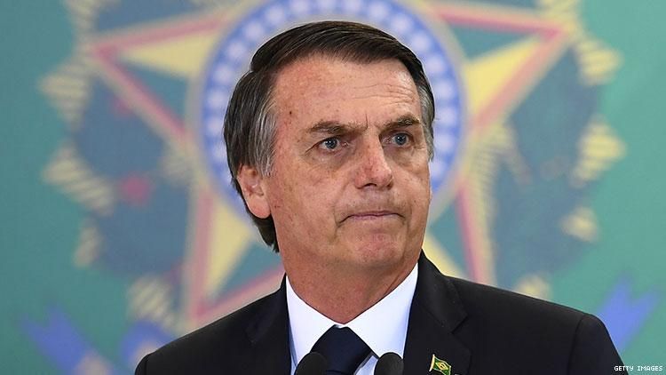 Brazilian president Jair Bolsonaro cracks down on LGBTQ+ material in schools.