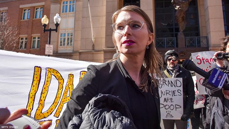 Chelsea Manning, jailed, will "not comply" with secret grand jury proceedings.