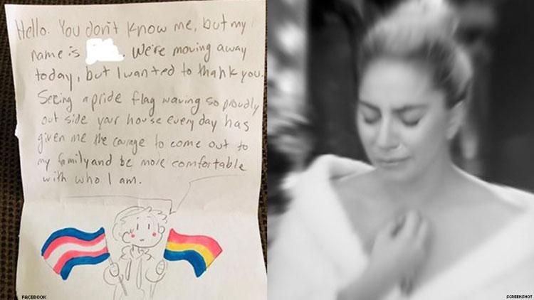 Gay Sobbing: Read This Child's Coming Out Note to Lesbian Neighbors