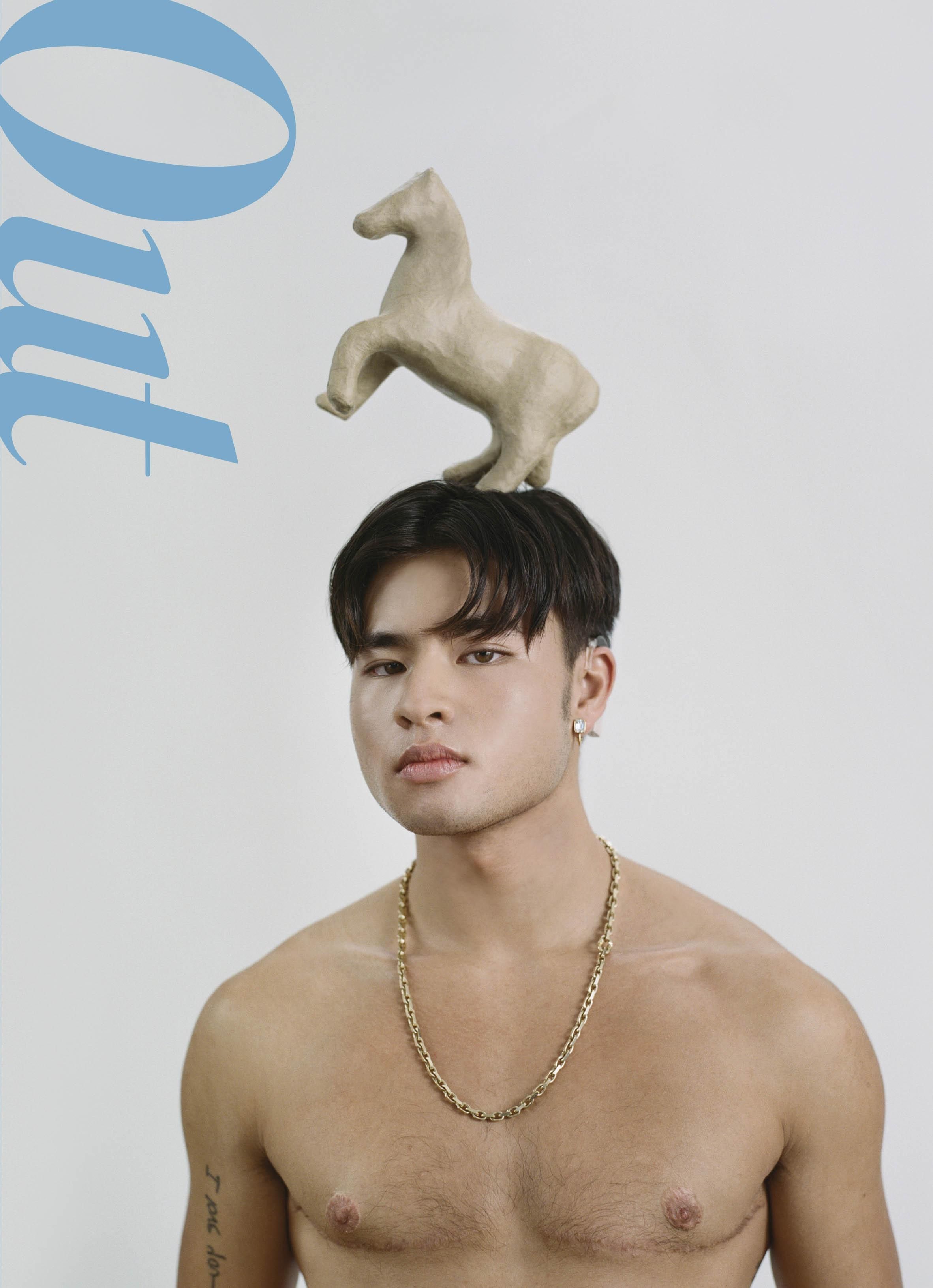 Chella Man on the cover of Out Magazine February 2020