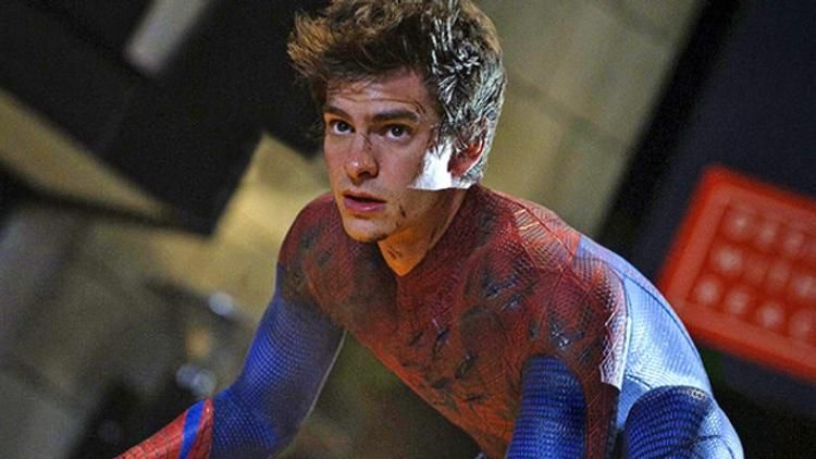 Andrew Garfield as spider-man