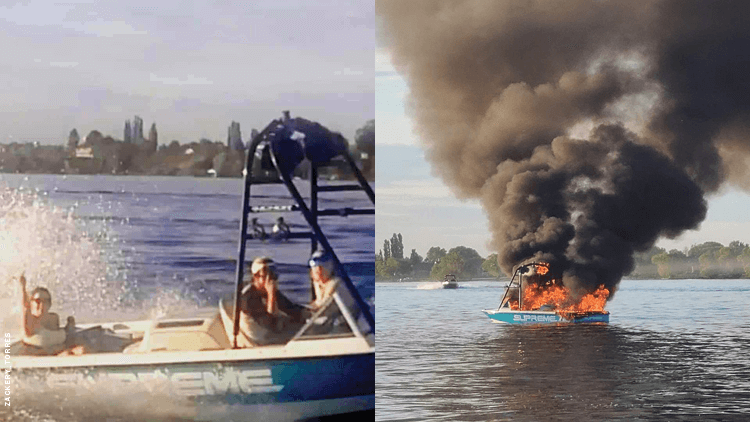 Video: Ungrateful Homophobe Poops Pants After Exploding Boat Rescue