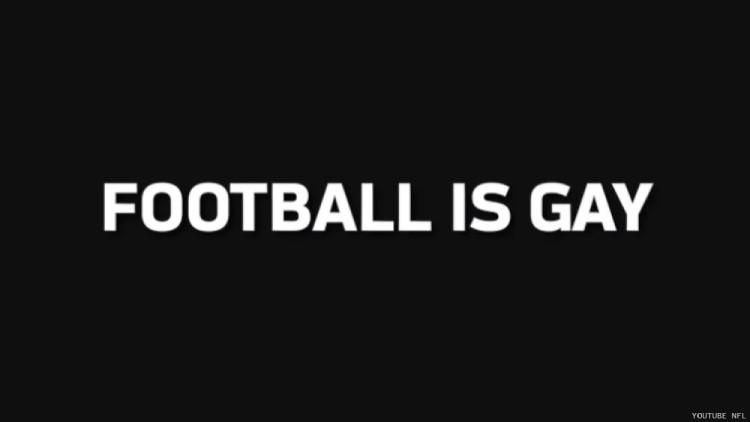 NFL Says Football Is Gay in New Video