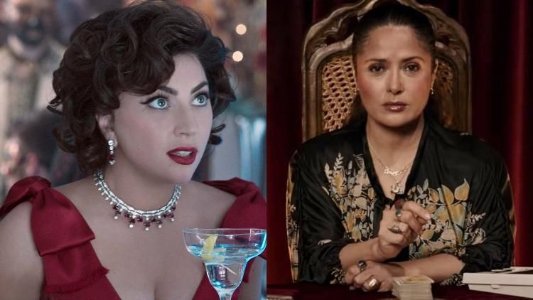 Lady Gaga Says Sexy Scenes With Salma Hayak Cut From 'House of Gucci'